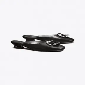 汤丽柏琦/Tory Burch Logo 编织穆勒鞋 90525-006