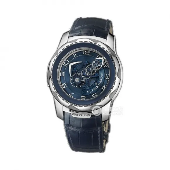 雅典/Ulysse Nardin 奇想系列 18k白金 手动机械 男表 2050-131-03