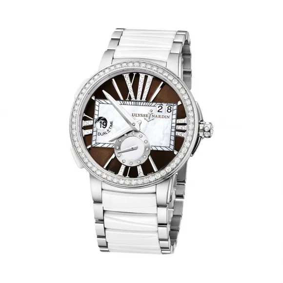 雅典/Ulysse Nardin 经理人系列 不锈钢，陶瓷 自动机械 女表 243-10B-7-30-05