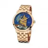 雅典/Ulysse Nardin 鎏金系列 18k玫瑰金 自动机械 男表 8156-111-8-AV