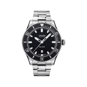 宇联/Union Glashuette BELISAR 系列 45.00 MM Steel, sapphire bezel, rubber flanks 自动机械机芯 男表 D009.907.11.057.00