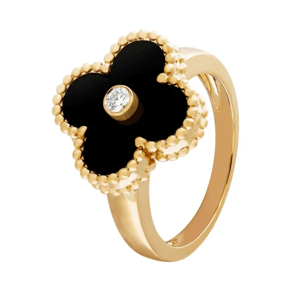 梵克雅宝/Van Cleef & Arpels Vintage Alhambra戒指 - VCARA41000