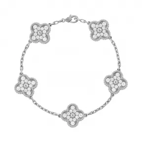 梵克雅宝/Van Cleef & Arpels Vintage Alhambra手链 5图案 - VCARA41500