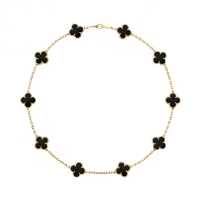 梵克雅宝/Van Cleef & Arpels Vintage Alhambra项链 10图案 - VCARA42700