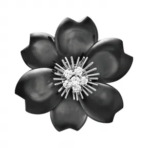 梵克雅宝/Van Cleef & Arpels Rose de No?l胸针 中号款式 - VCARA53300