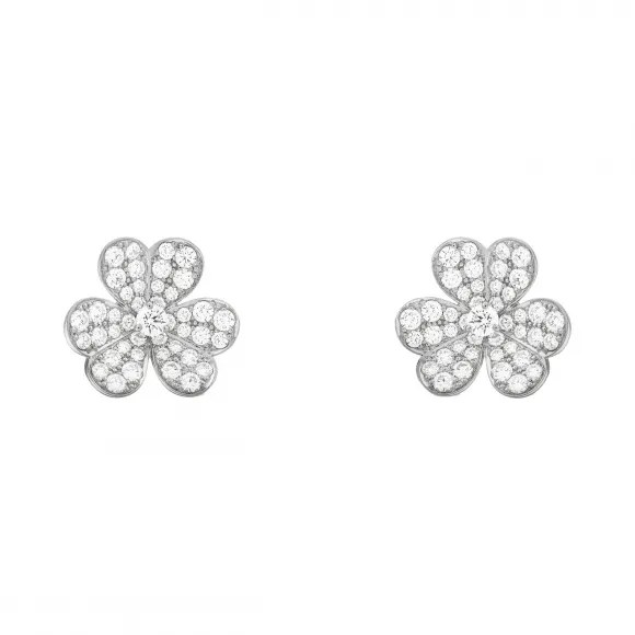 梵克雅宝/Van Cleef & Arpels Frivole耳环 小号款式 - VCARB65800