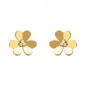 梵克雅宝/Van Cleef & Arpels Frivole耳环 大号款式 - VCARB65900