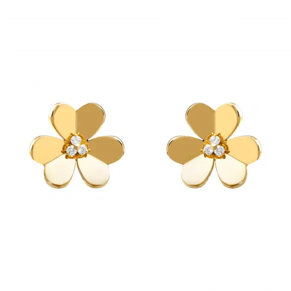 梵克雅宝/Van Cleef & Arpels Frivole耳环 大号款式 - VCARB65900
