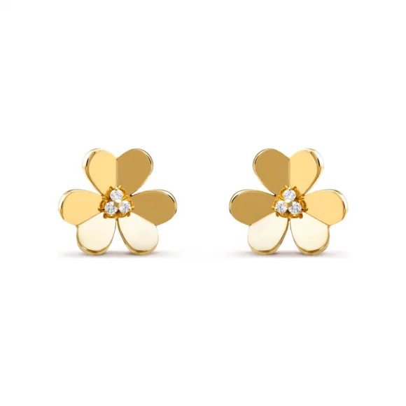 梵克雅宝/Van Cleef & Arpels Frivole耳环 大号款式 - VCARB65900