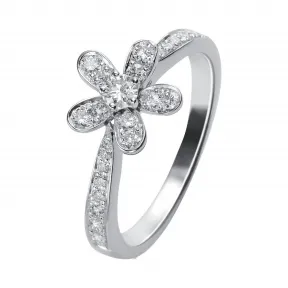 梵克雅宝/Van Cleef & Arpels Socrate戒指 单花 - VCARD23700