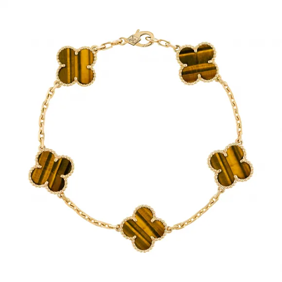 梵克雅宝/Van Cleef & Arpels Vintage Alhambra手链 5图案 - VCARD35600
