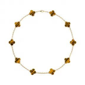 梵克雅宝/Van Cleef & Arpels Vintage Alhambra项链 10图案 - VCARD40700