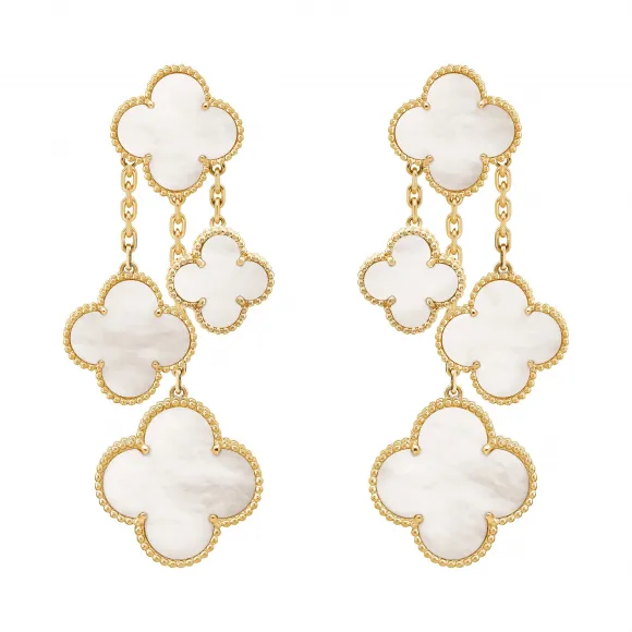 梵克雅宝/Van Cleef & Arpels Magic Alhambra耳环 4图案 - VCARD78900