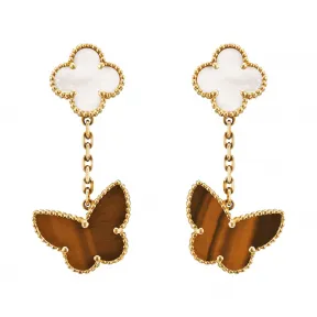 梵克雅宝/Van Cleef & Arpels Lucky Alhambra耳环 2图案 - VCARD79800