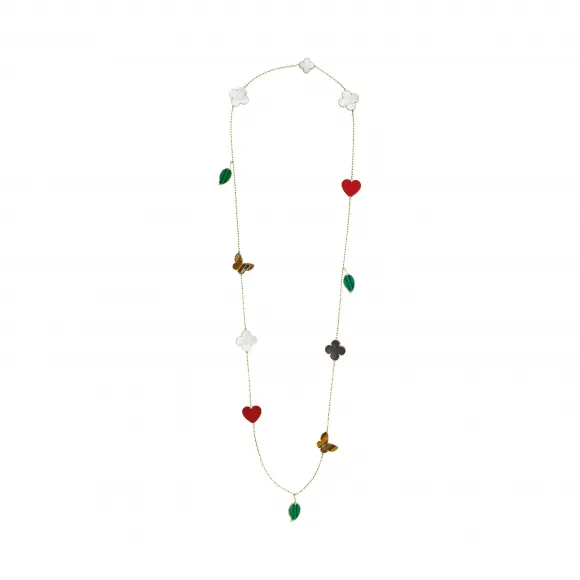 梵克雅宝/Van Cleef & Arpels Lucky Alhambra长项链 12图案 - VCARD80100