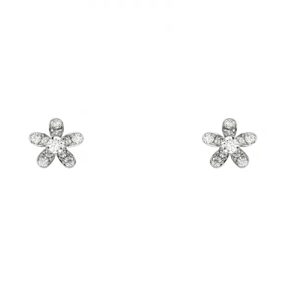 梵克雅宝/Van Cleef & Arpels Socrate耳钉 单花 - VCARG44100