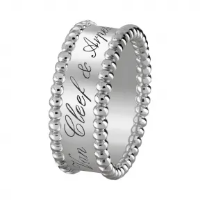 梵克雅宝/Van Cleef & Arpels Perlée标志戒指 - VCARN32300