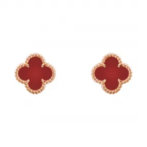 梵克雅宝/Van Cleef & Arpels Sweet Alhambra耳钉 - VCARN6BO00