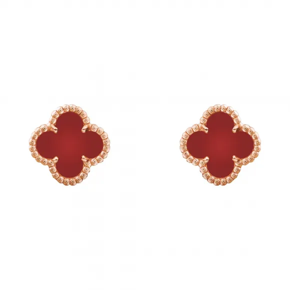梵克雅宝/Van Cleef & Arpels Sweet Alhambra耳钉 - VCARN6BO00