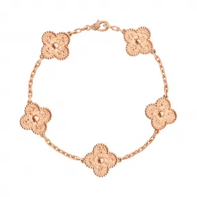 梵克雅宝/Van Cleef & Arpels Vintage Alhambra手链 5图案 - VCARN9T300