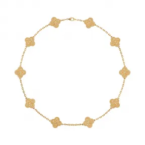 梵克雅宝/Van Cleef & Arpels Vintage Alhambra项链 10图案 - VCARO1ID00