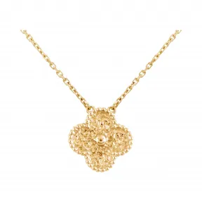 梵克雅宝/Van Cleef & Arpels Vintage Alhambra吊坠 - VCARO1IF00