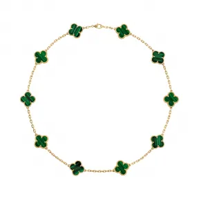 梵克雅宝/Van Cleef & Arpels Vintage Alhambra项链 10图案 - VCARO3QJ00