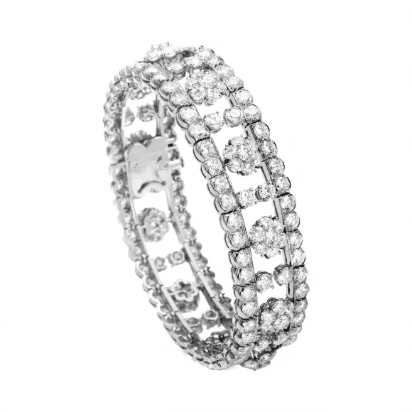 梵克雅宝/Van Cleef & Arpels Snowflake手链 - VCARO3RH00