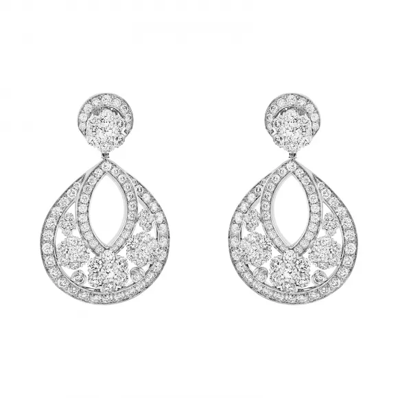 梵克雅宝/Van Cleef & Arpels Snowflake耳环 - VCARO3RL00