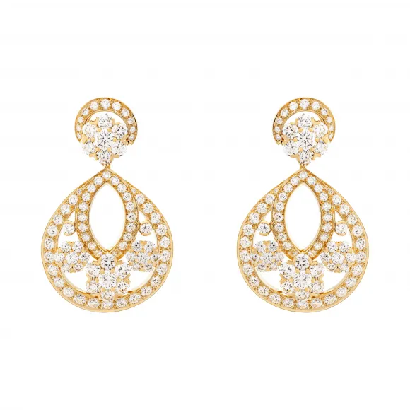 梵克雅宝/Van Cleef & Arpels Snowflake耳环 - VCARO3RS00