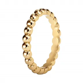 梵克雅宝/Van Cleef & Arpels Perlée pearls of gold戒指 中号款式 - VCARO3Y500