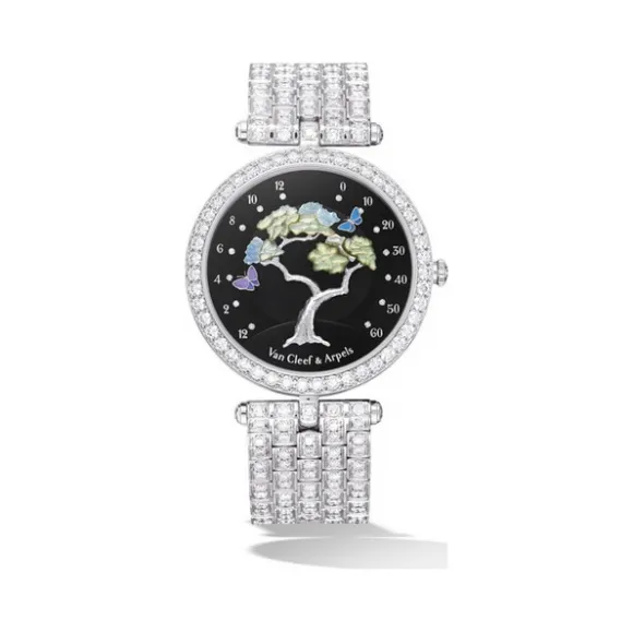 梵克雅宝/Van Cleef & Arpels 梵克雅宝诗意复杂功能系列VCARO44H00森林蝴蝶交响曲女士