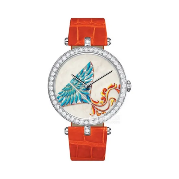 梵克雅宝/Van Cleef & Arpels 梵克雅宝非凡表盘腕表系列VCARO4F900青色风筝女士