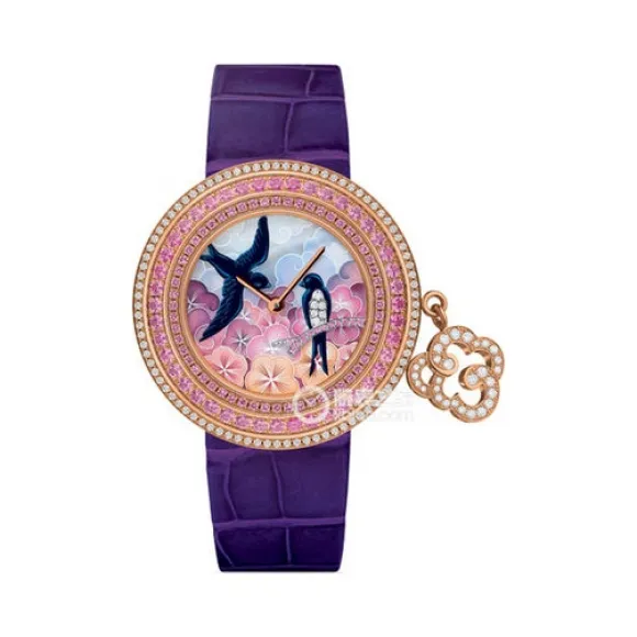 梵克雅宝/Van Cleef & Arpels 梵克雅宝非凡表盘腕表系列VCARO4FU00魅力非凡的燕子女士