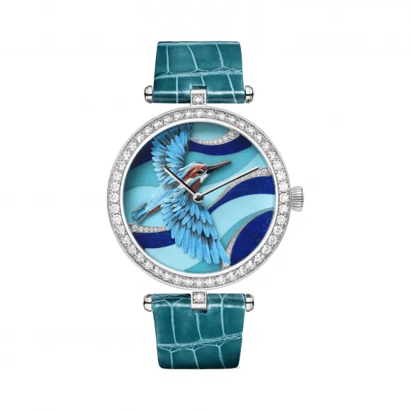 梵克雅宝/Van Cleef & Arpels Lady Arpels Martin-Pêcheur Azur腕表 - VCARO4KC00