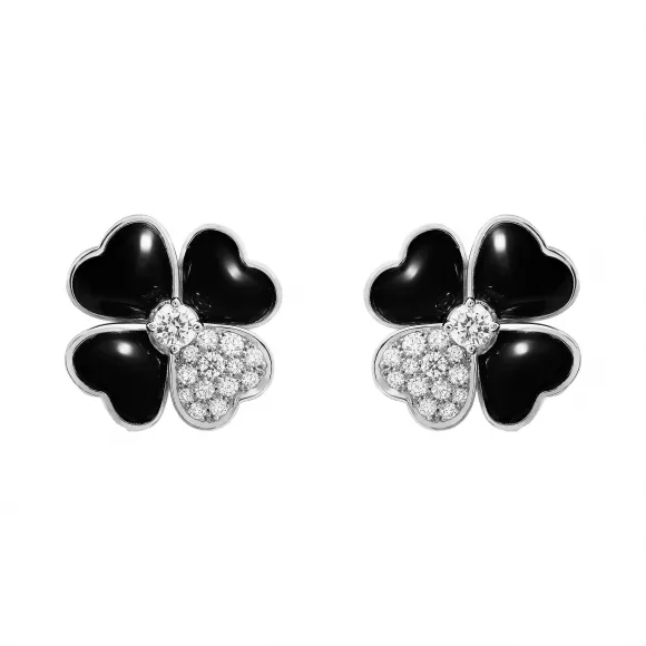梵克雅宝/Van Cleef & Arpels Cosmos耳环 中号款式 - VCARO5BY00