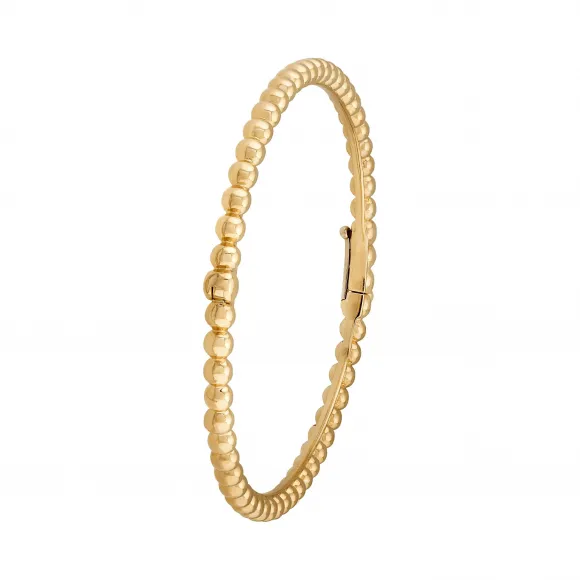 梵克雅宝/Van Cleef & Arpels Perlée pearls of gold手镯 中号款式 - VCARO7A800