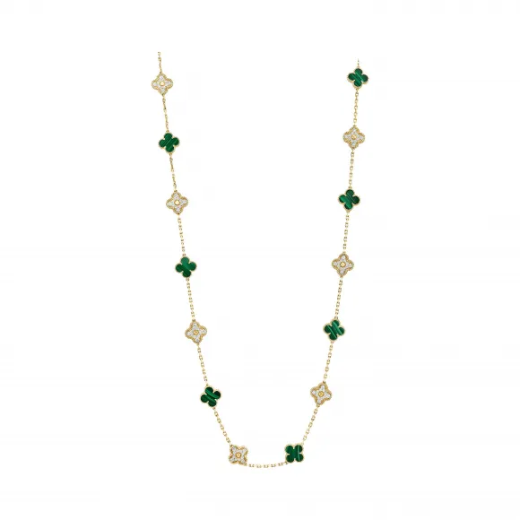 梵克雅宝/Van Cleef & Arpels Vintage Alhambra长项链 20图案 - VCARO7GP00