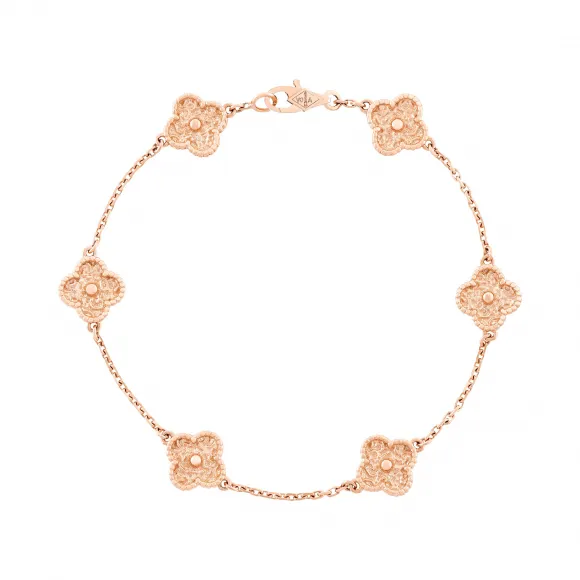 梵克雅宝/Van Cleef & Arpels Sweet Alhambra手链 6图案 - VCARO8DD00