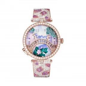 梵克雅宝/Van Cleef & Arpels Lady Arpels Pont des Amoureux Printemps腕表 - VCARO8U000