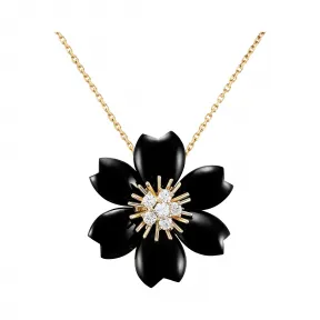 梵克雅宝/Van Cleef & Arpels Rose de No?l吊坠胸针 小号款式 - VCARO9B100