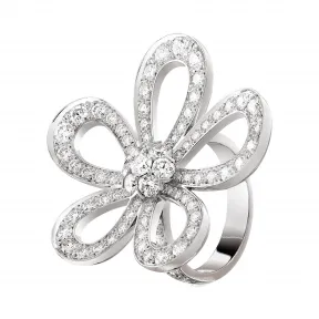 梵克雅宝/Van Cleef & Arpels Flowerlace戒指 - VCARP05300