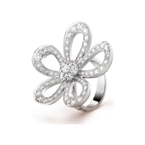 梵克雅宝/Van Cleef & Arpels Flowerlace戒指 - VCARP05300