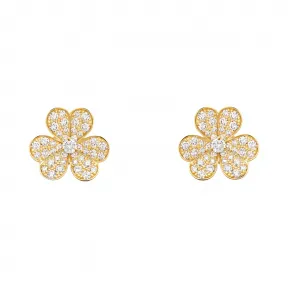 梵克雅宝/Van Cleef & Arpels Frivole耳环 小号款式 - VCARP0J900