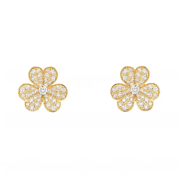 梵克雅宝/Van Cleef & Arpels Frivole耳环 小号款式 - VCARP0J900