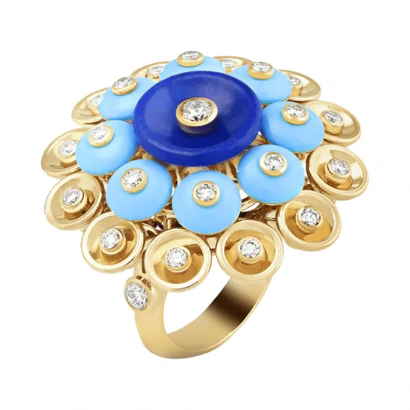梵克雅宝/Van Cleef & Arpels Bouton d’or戒指 - VCARP1AM00