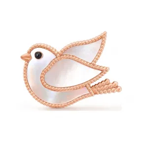 梵克雅宝/Van Cleef & Arpels Lucky Animals Dove胸针 - VCARP2AR00