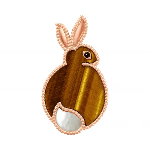 梵克雅宝/Van Cleef & Arpels Lucky Animals Rabbit胸针 - VCARP2AS00