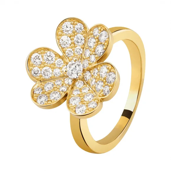 梵克雅宝/Van Cleef & Arpels Frivole戒指 单花 小号款式 - VCARP2V000