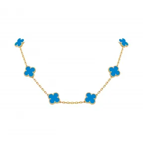 梵克雅宝/Van Cleef & Arpels Vintage Alhambra项链 10四叶幸运图案 - VCARP34800